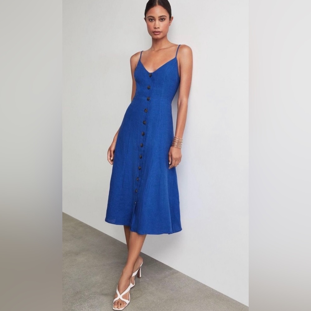 Bcbg Maxazria linen dress